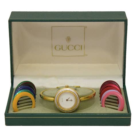 gucci watch interchangeable bezel